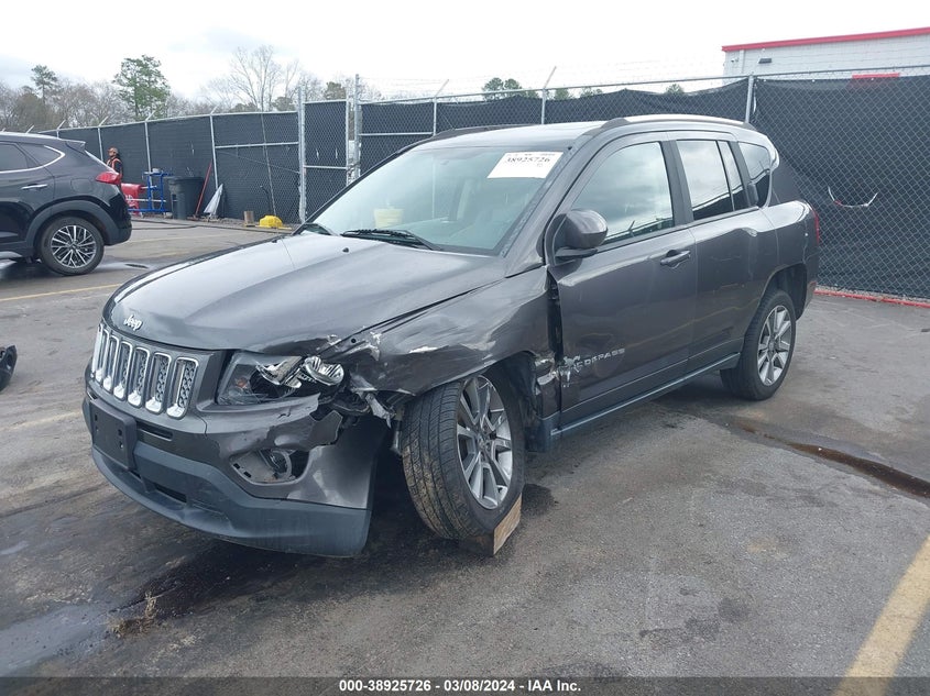 2016 JEEP COMPASS HIGH ALTITUDE EDITION - 1C4NJDEB6GD588509