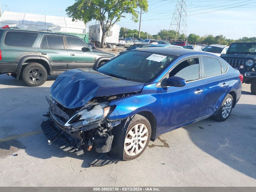 2016 Nissan Sentra Sv VIN: 3N1AB7AP0GY323762 Lot: 38925738