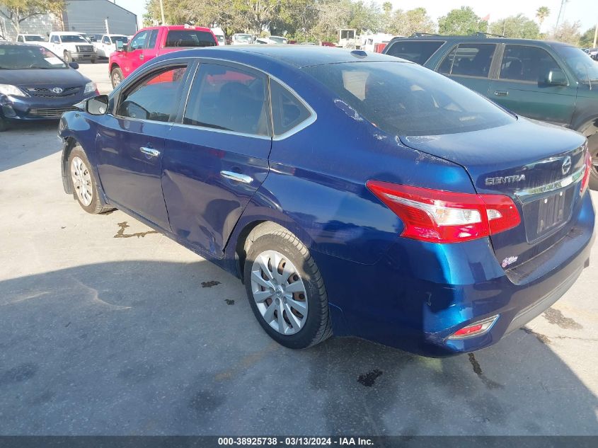 2016 Nissan Sentra Sv VIN: 3N1AB7AP0GY323762 Lot: 38925738