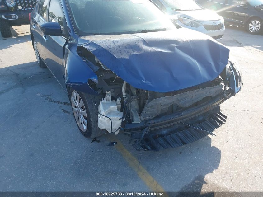 2016 Nissan Sentra Sv VIN: 3N1AB7AP0GY323762 Lot: 38925738