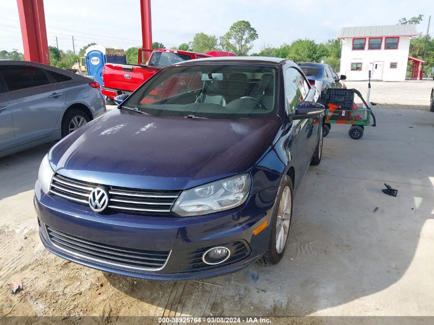 2012 Volkswagen Eos Komfort VIN: WVWBW7AHXCV007596 Lot: 38925764