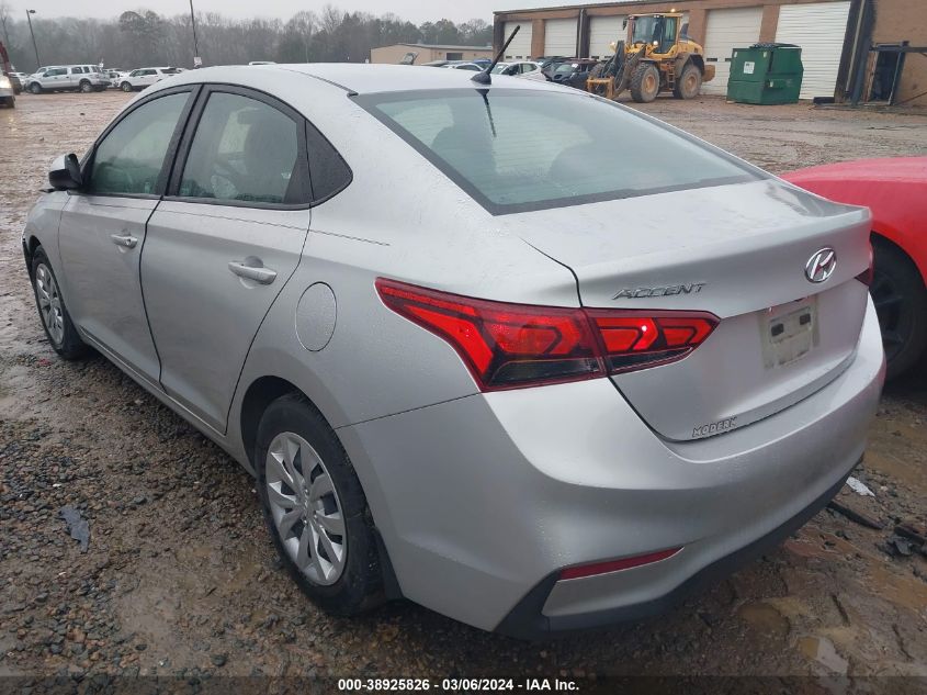 2021 Hyundai Accent Se VIN: 3KPC24A60ME139365 Lot: 38925826