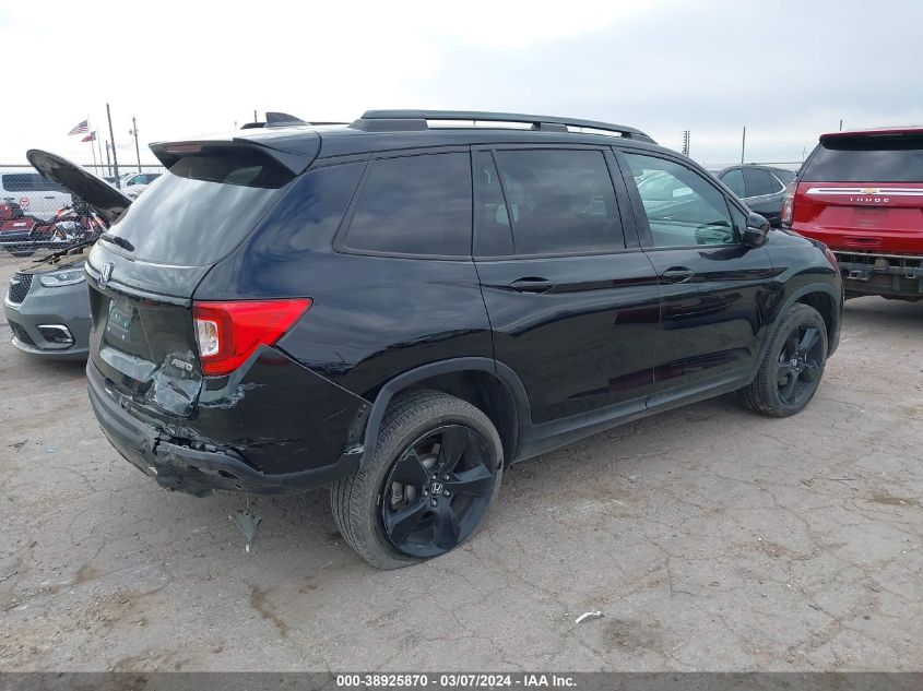 2021 Honda Passport Elite VIN: 5FNYF8H03MB028757 Lot: 38925870