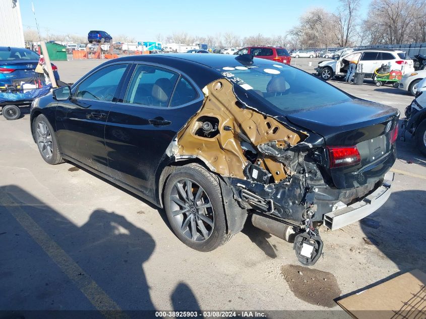 2015 Acura Tlx V6 Tech VIN: 19UUB2F54FA002218 Lot: 38925903