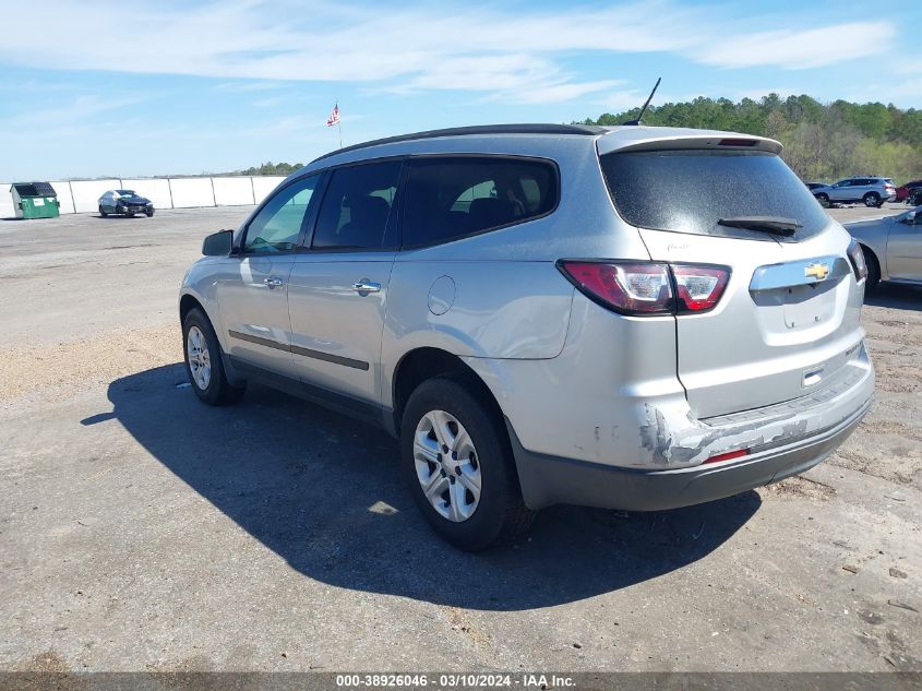 2013 Chevrolet Traverse Ls VIN: 1GNKRFED7DJ102920 Lot: 40309132