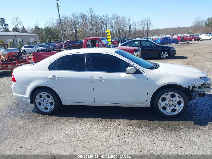 2010 Ford Fusion Se VIN: 3FAHP0HG7AR394877 Lot: 38926121