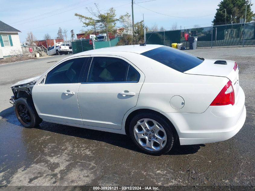 2010 Ford Fusion Se VIN: 3FAHP0HG7AR394877 Lot: 38926121