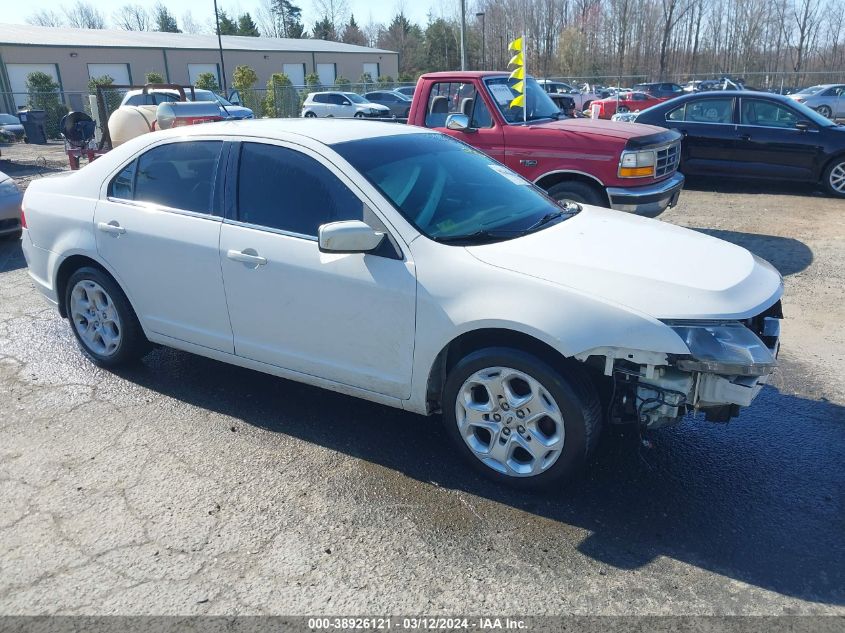 2010 Ford Fusion Se VIN: 3FAHP0HG7AR394877 Lot: 38926121