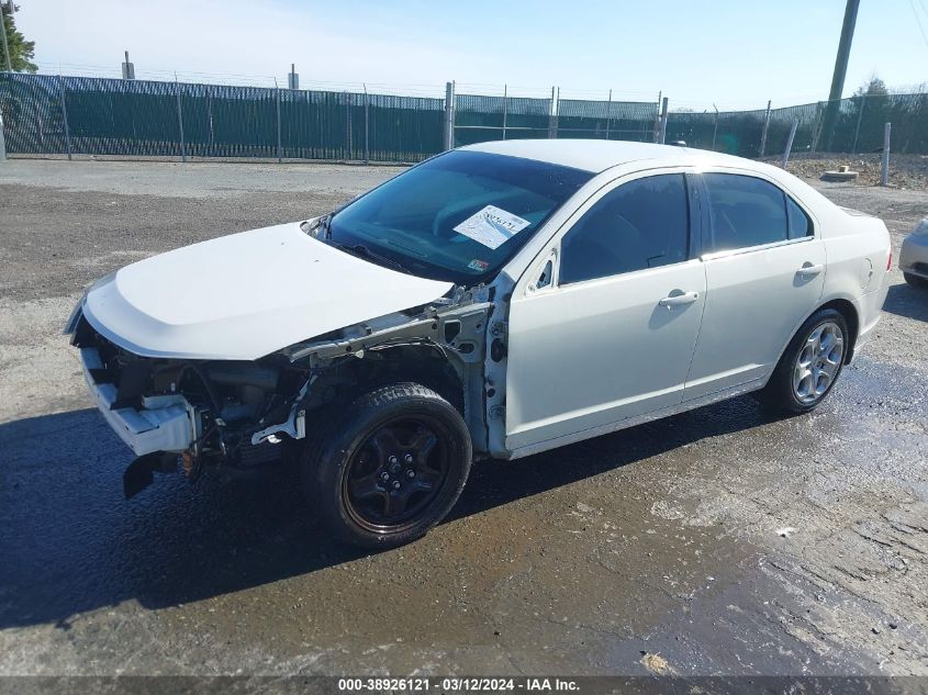 2010 Ford Fusion Se VIN: 3FAHP0HG7AR394877 Lot: 38926121