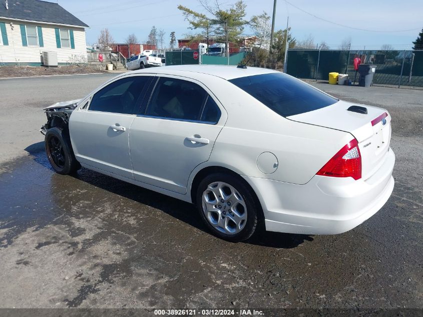 2010 Ford Fusion Se VIN: 3FAHP0HG7AR394877 Lot: 38926121