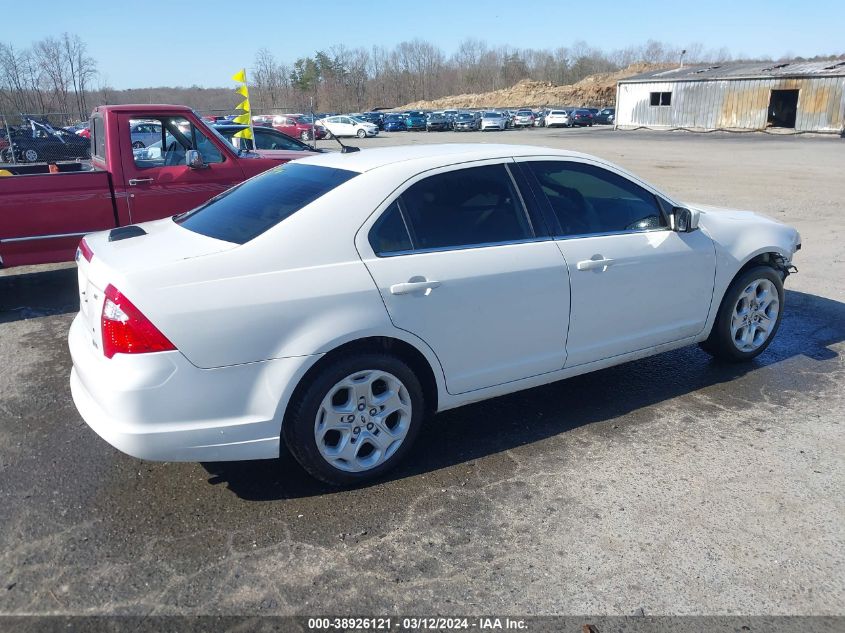 2010 Ford Fusion Se VIN: 3FAHP0HG7AR394877 Lot: 38926121