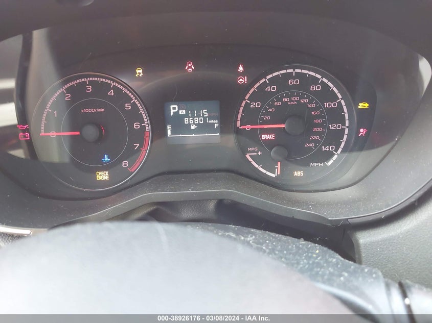 VIN JF2GTADC6K8253233 2019 SUBARU CROSSTREK PREMIUM