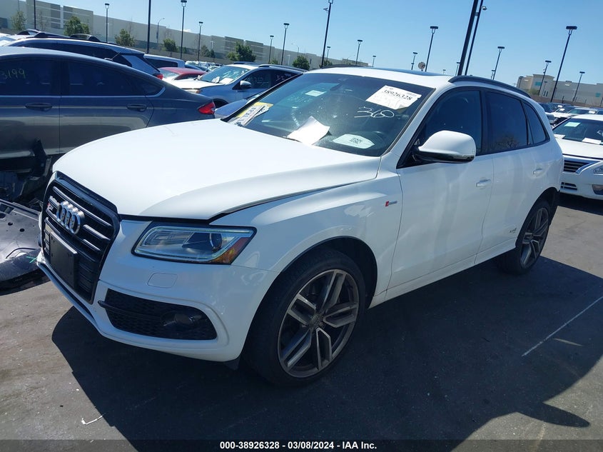 2016 Audi Sq5 3.0T Premium Plus VIN: WA1CCAFP3GA022815 Lot: 38926328