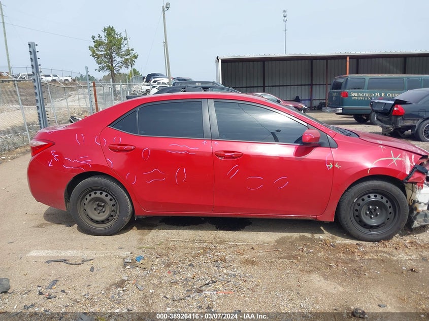 2019 TOYOTA COROLLA LE - 2T1BURHE9KC153633