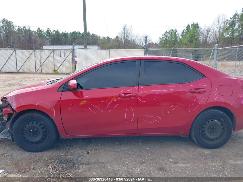 2019 TOYOTA COROLLA LE - 2T1BURHE9KC153633