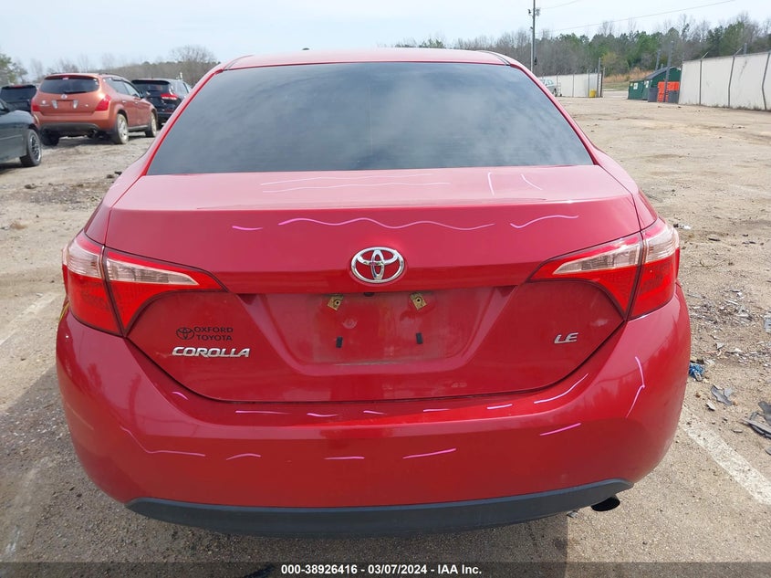 2019 TOYOTA COROLLA LE - 2T1BURHE9KC153633