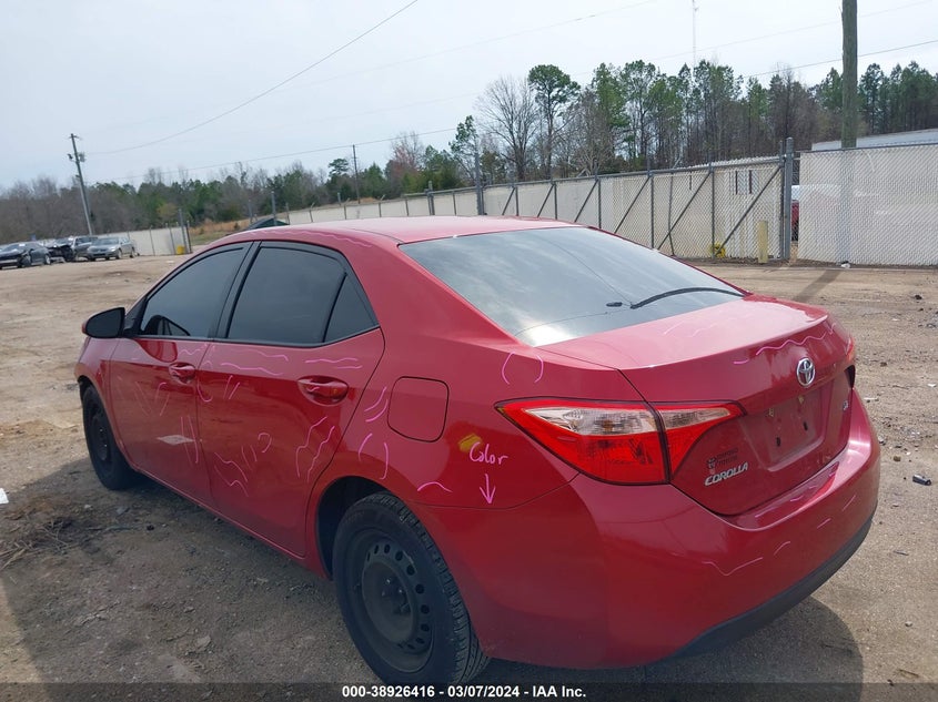 2019 TOYOTA COROLLA LE - 2T1BURHE9KC153633