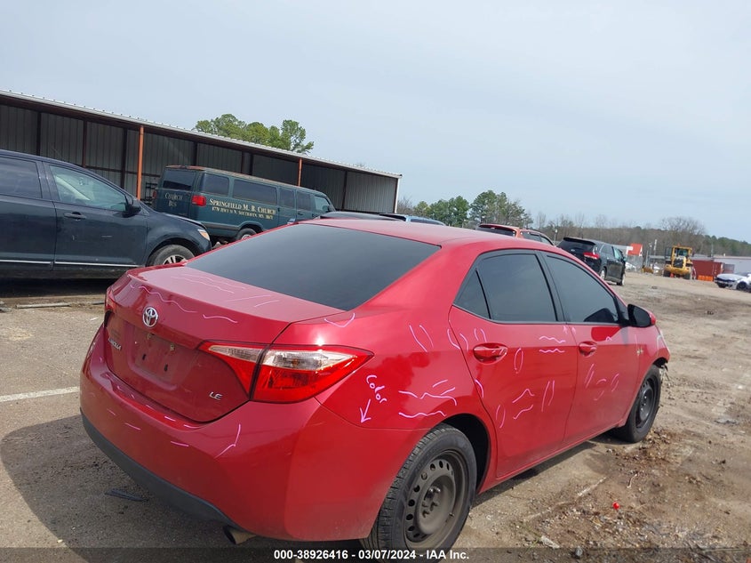 2019 TOYOTA COROLLA LE - 2T1BURHE9KC153633
