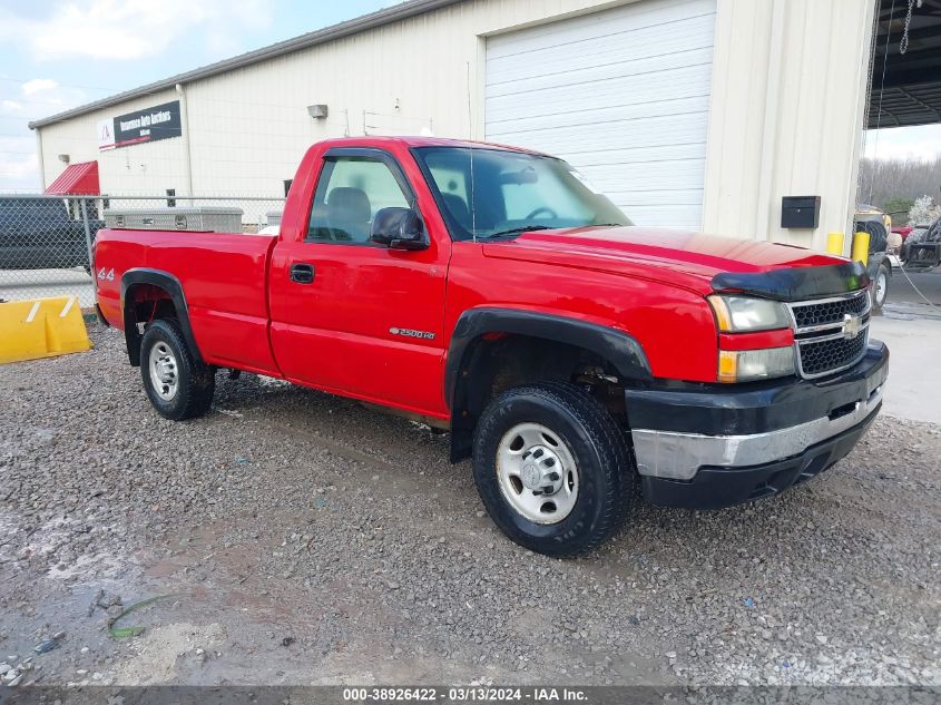 2006 Chevrolet Silverado 2500Hd Work Truck VIN: 1GCHK24U16E213315 Lot: 38926422