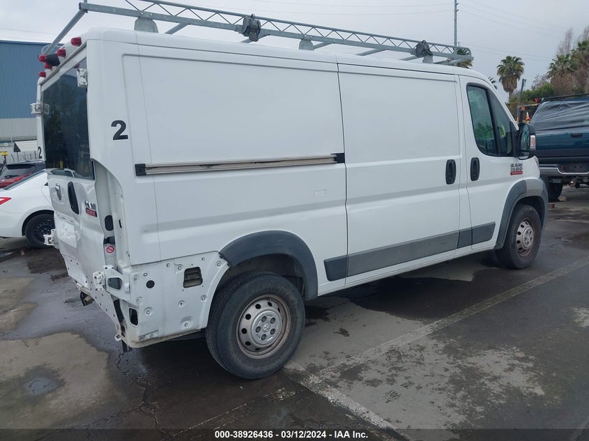 2016 RAM PROMASTER 1500 LOW ROOF - 3C6TRVAG0GE105450