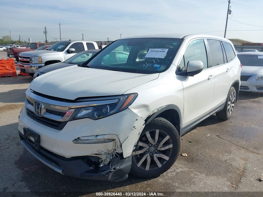 2019 HONDA PILOT EX - 5FNYF5H34KB023671