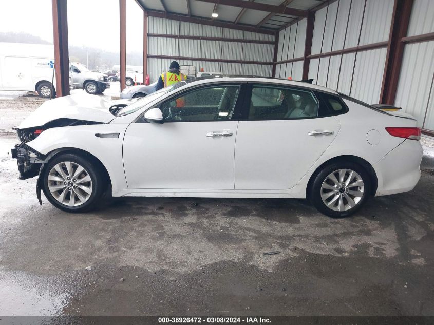 2018 Kia Optima Ex VIN: 5XXGU4L39JG195726 Lot: 38926472