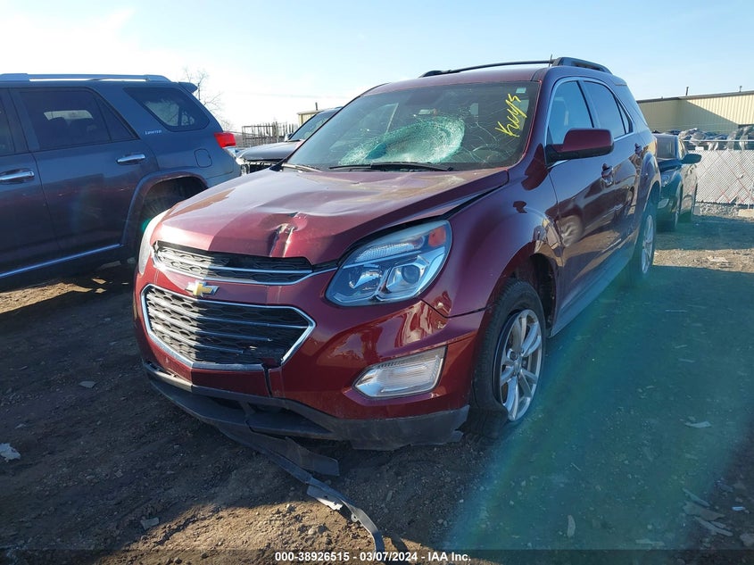 VIN 2GNALCEK8H1597624 2017 CHEVROLET EQUINOX LT