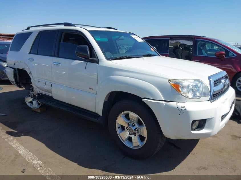 2007 Toyota 4Runner Sr5 V6 VIN: JTEZU14R370092415 Lot: 38926580