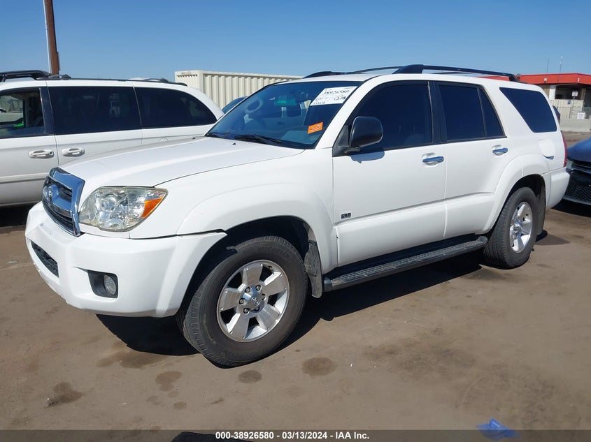 2007 Toyota 4Runner Sr5 V6 VIN: JTEZU14R370092415 Lot: 38926580