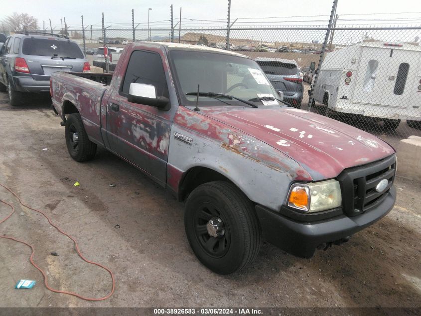 2007 Ford Ranger Sport/Stx/Xl/Xlt VIN: 1FTYR10U87PA41625 Lot: 38926583