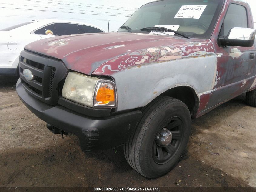 2007 Ford Ranger Sport/Stx/Xl/Xlt VIN: 1FTYR10U87PA41625 Lot: 38926583