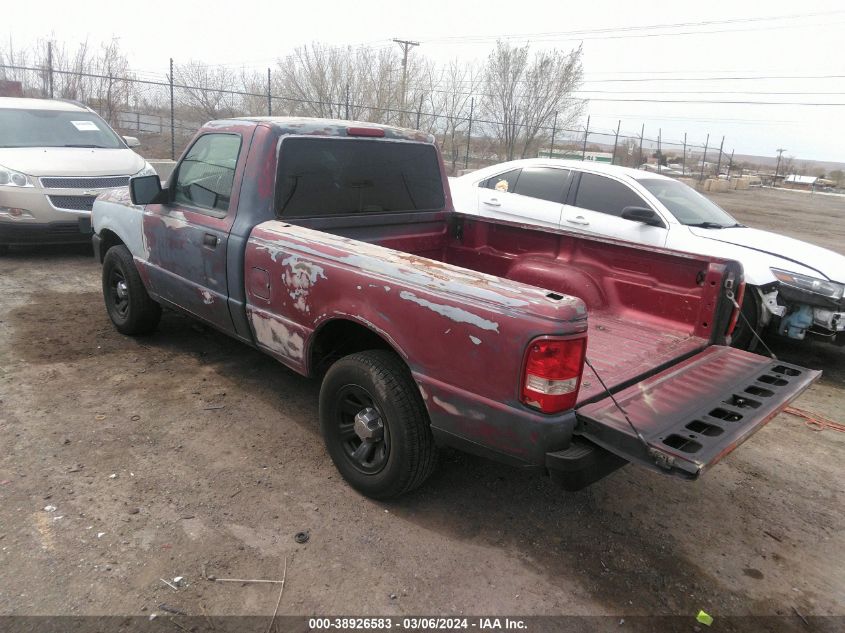 2007 Ford Ranger Sport/Stx/Xl/Xlt VIN: 1FTYR10U87PA41625 Lot: 38926583