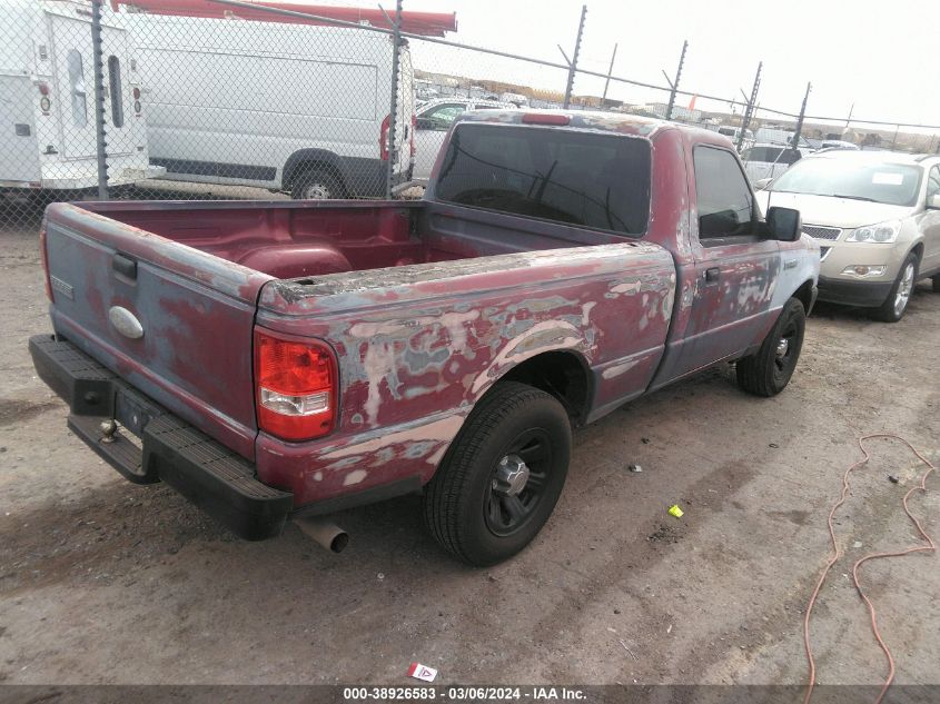 2007 Ford Ranger Sport/Stx/Xl/Xlt VIN: 1FTYR10U87PA41625 Lot: 38926583