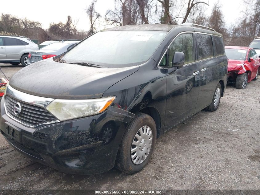 2012 Nissan Quest S VIN: JN8AE2KP0C9042846 Lot: 38926658