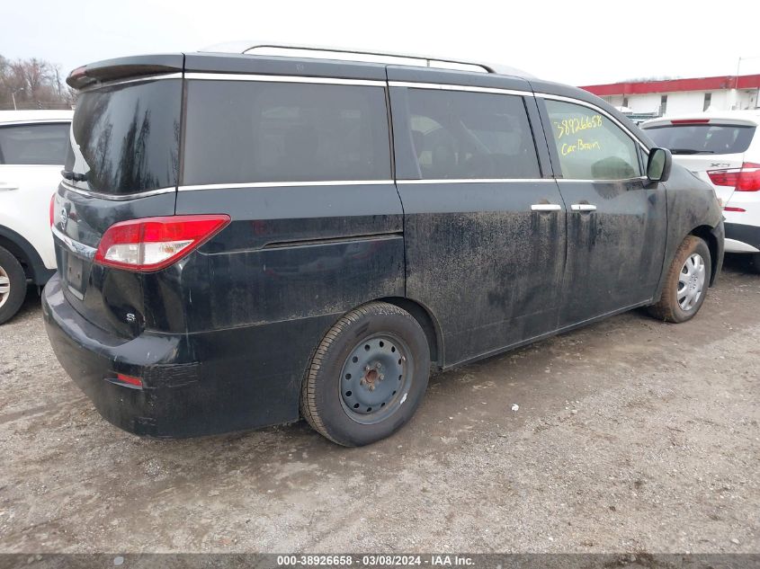 2012 Nissan Quest S VIN: JN8AE2KP0C9042846 Lot: 38926658