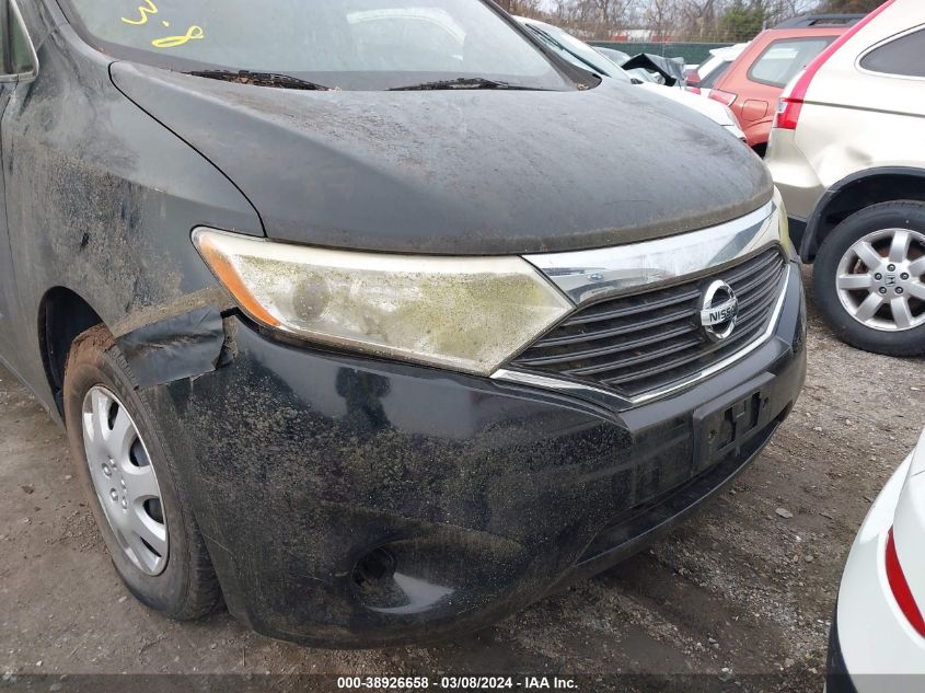 JN8AE2KP0C9042846 2012 Nissan Quest S