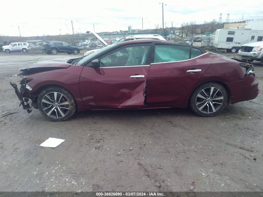 2020 Nissan Maxima S Xtronic Cvt VIN: 1N4AA6BV2LC381825 Lot: 38926690