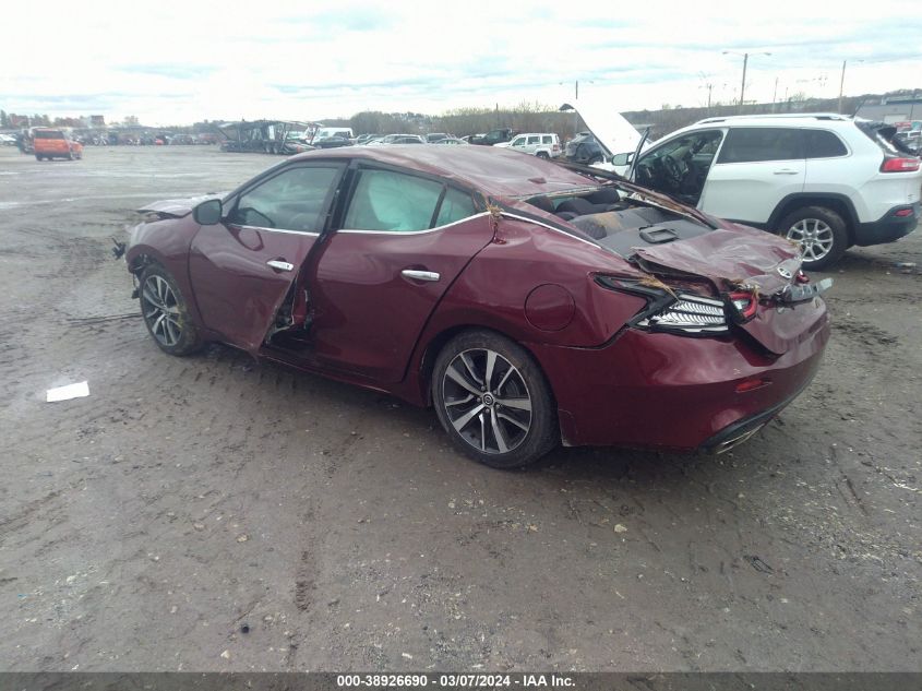 2020 Nissan Maxima S Xtronic Cvt VIN: 1N4AA6BV2LC381825 Lot: 38926690