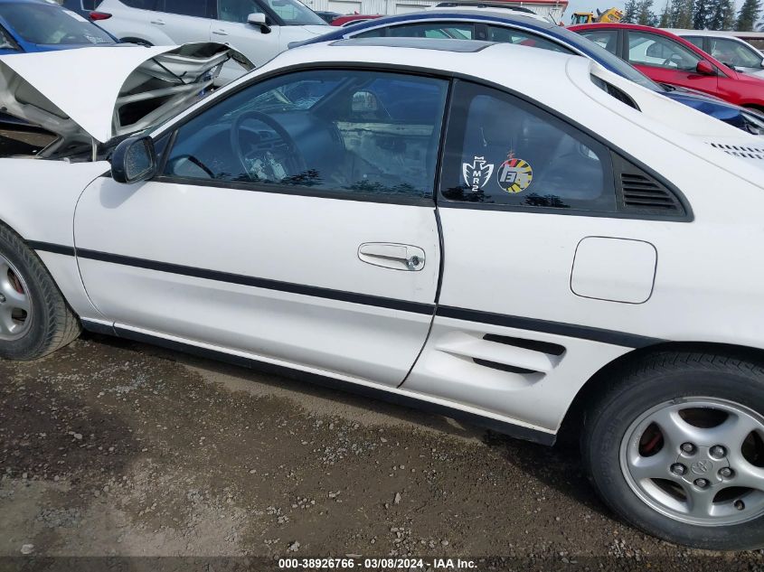 1991 Toyota Mr2 VIN: JT2SW21M2M0008037 Lot: 38926766