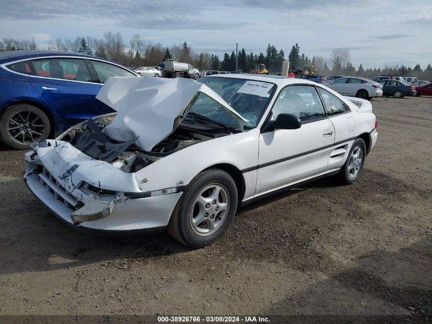 1991 Toyota Mr2 VIN: JT2SW21M2M0008037 Lot: 38926766