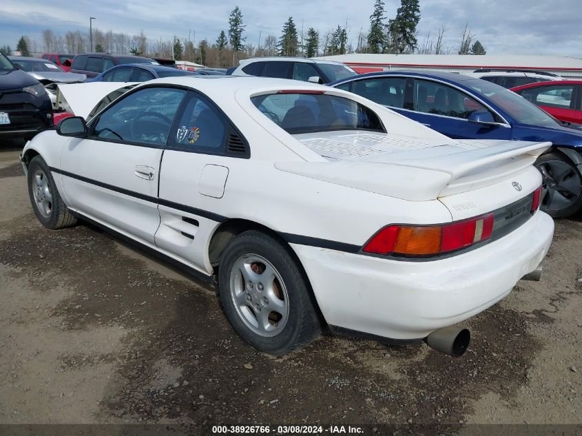 1991 Toyota Mr2 VIN: JT2SW21M2M0008037 Lot: 38926766