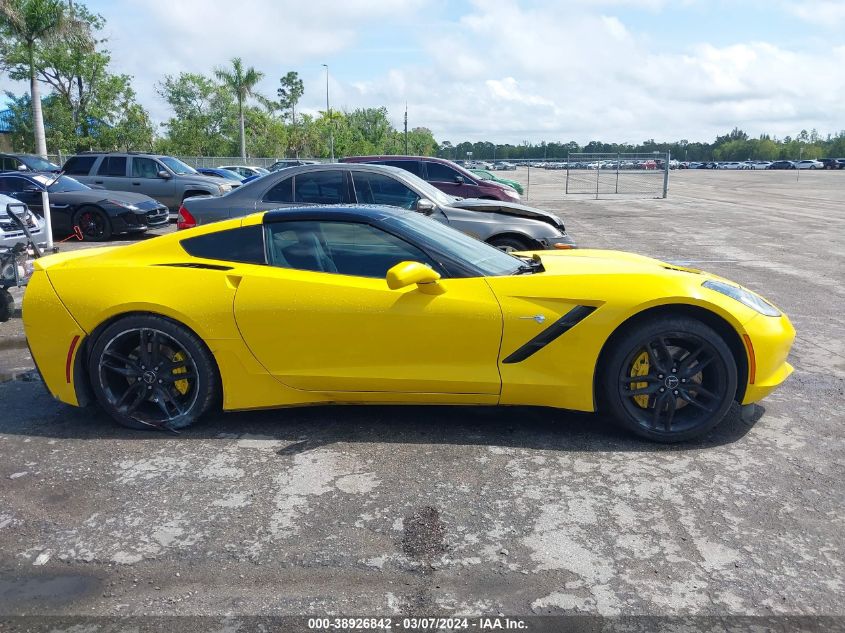 2015 Chevrolet Corvette Stingray Z51 VIN: 1G1YJ2D79F5109161 Lot: 38926842