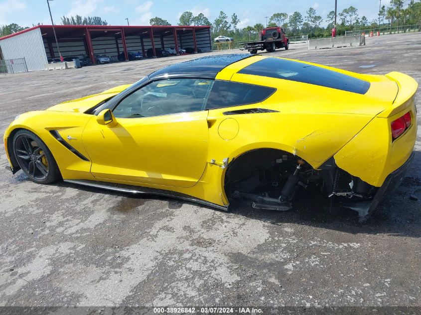 2015 Chevrolet Corvette Stingray Z51 VIN: 1G1YJ2D79F5109161 Lot: 38926842