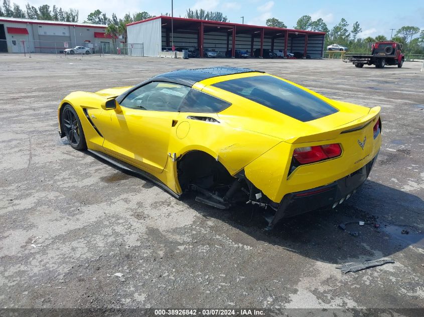 2015 Chevrolet Corvette Stingray Z51 VIN: 1G1YJ2D79F5109161 Lot: 38926842