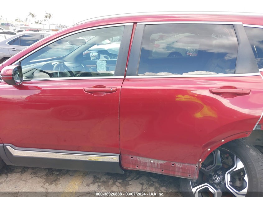 2017 HONDA CR-V TOURING - 5J6RW1H91HL014850