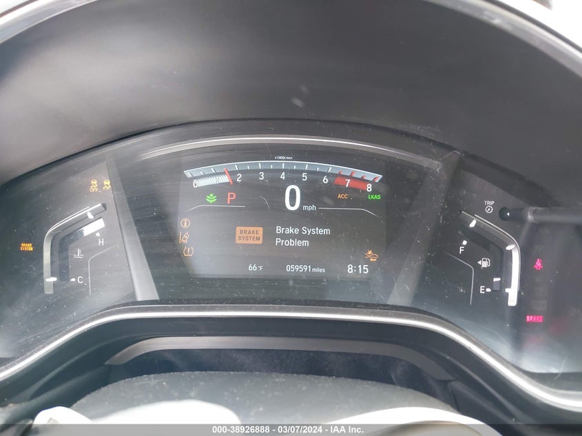 2017 HONDA CR-V TOURING - 5J6RW1H91HL014850