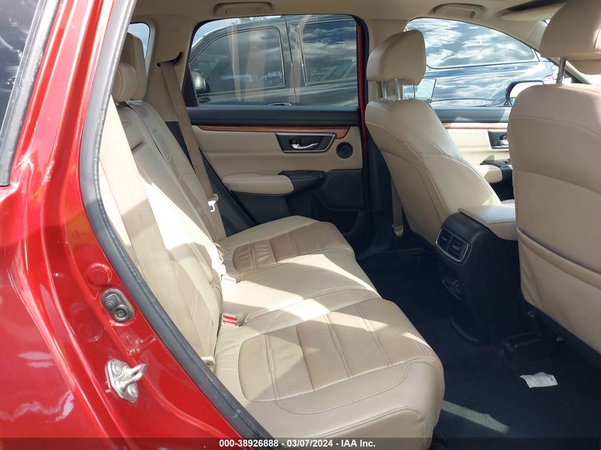 2017 HONDA CR-V TOURING - 5J6RW1H91HL014850