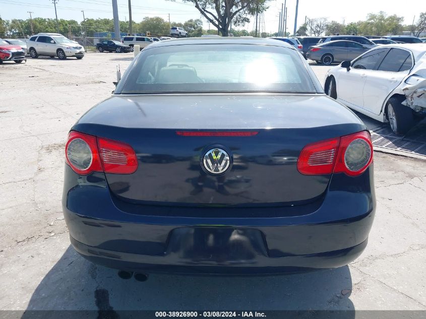 WVWBA71F69V018312 2009 Volkswagen Eos Komfort