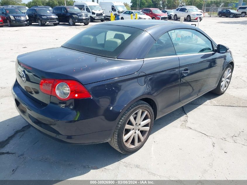 WVWBA71F69V018312 2009 Volkswagen Eos Komfort