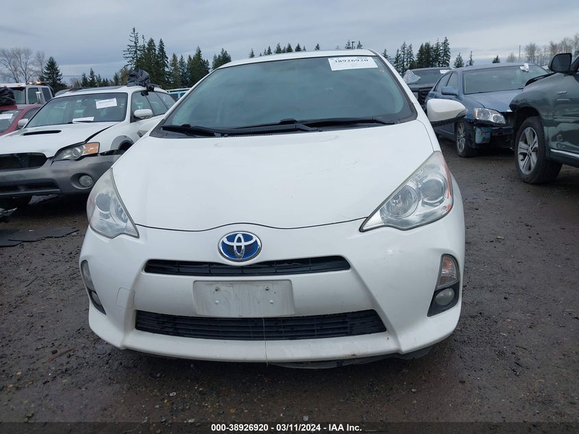 2013 TOYOTA PRIUS C FOUR - JTDKDTB35D1035333
